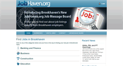 Desktop Screenshot of jobhaven.org